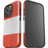 Distressed Austria Flag iPhone 16 Pro Max Impact Case